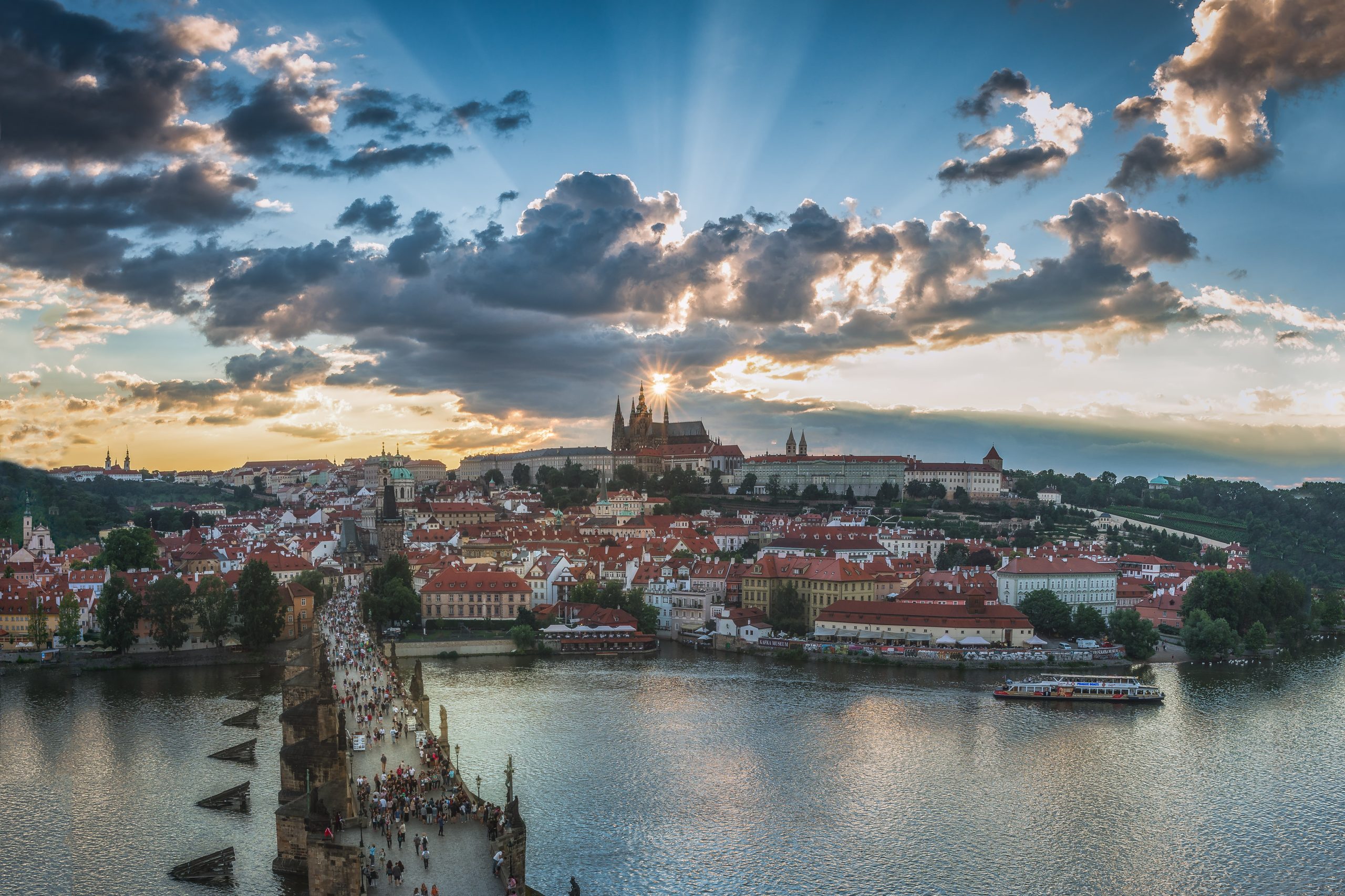 Prague drone show